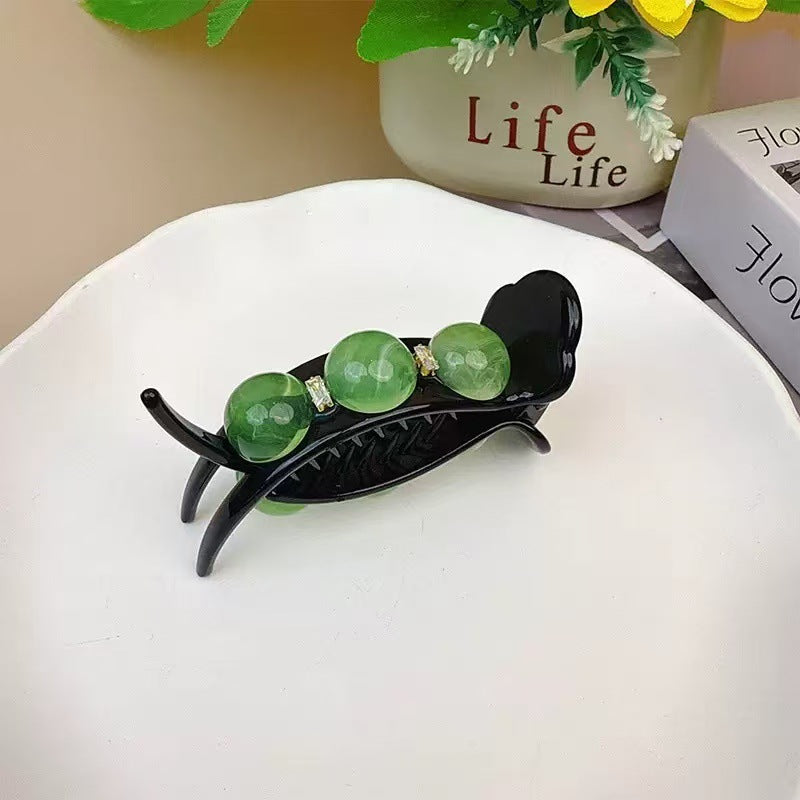 Female Creative Korean Version Temperament Pea Barrettes
