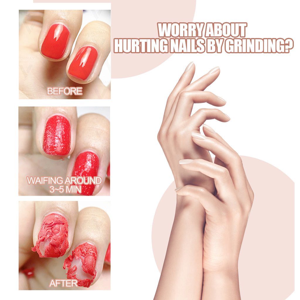 Eelhoe Gel Nail Polish Remover Easily And Quickly Dissolves Nails