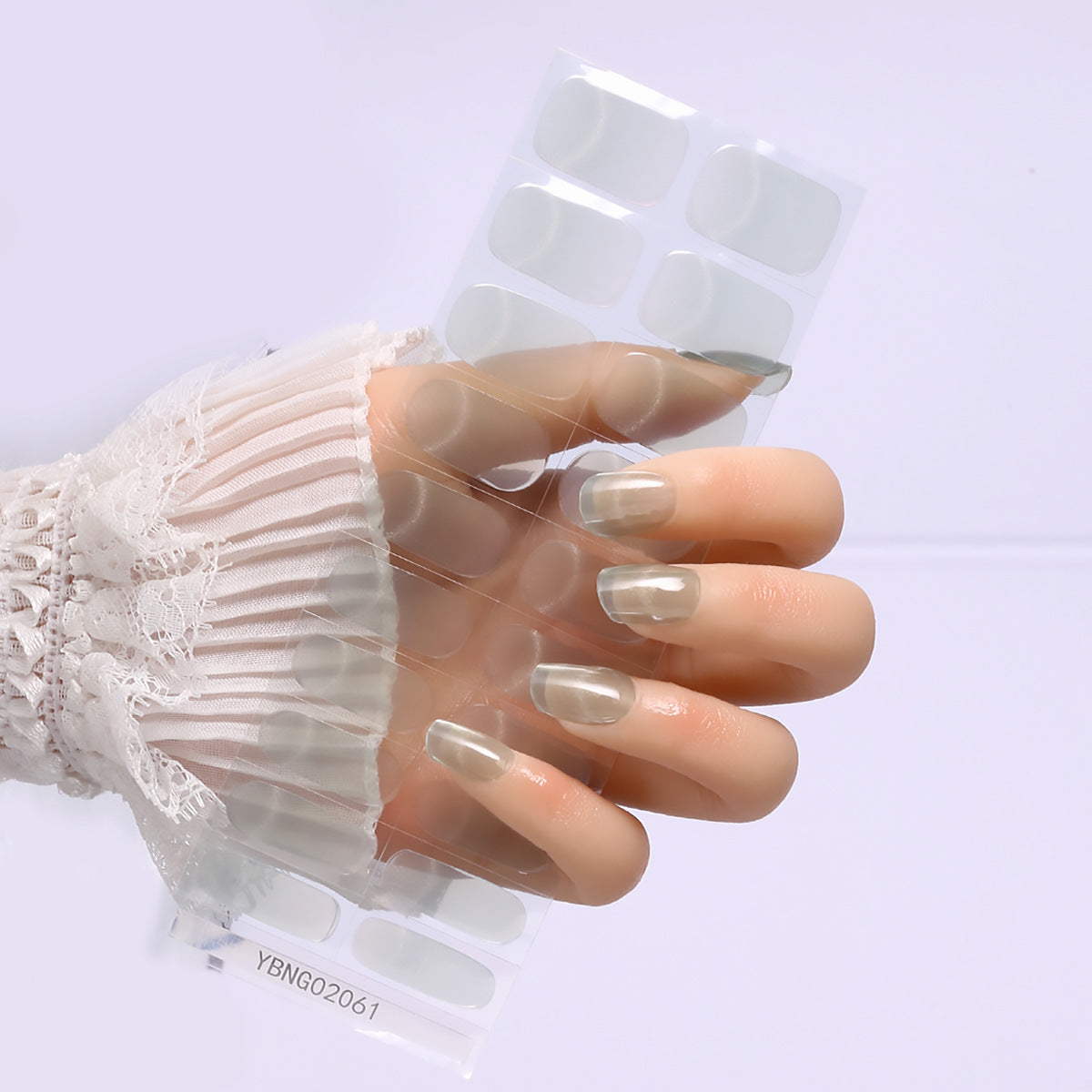 Get Nail Stickers Semi-cured Heating Lamp Nail Sticker