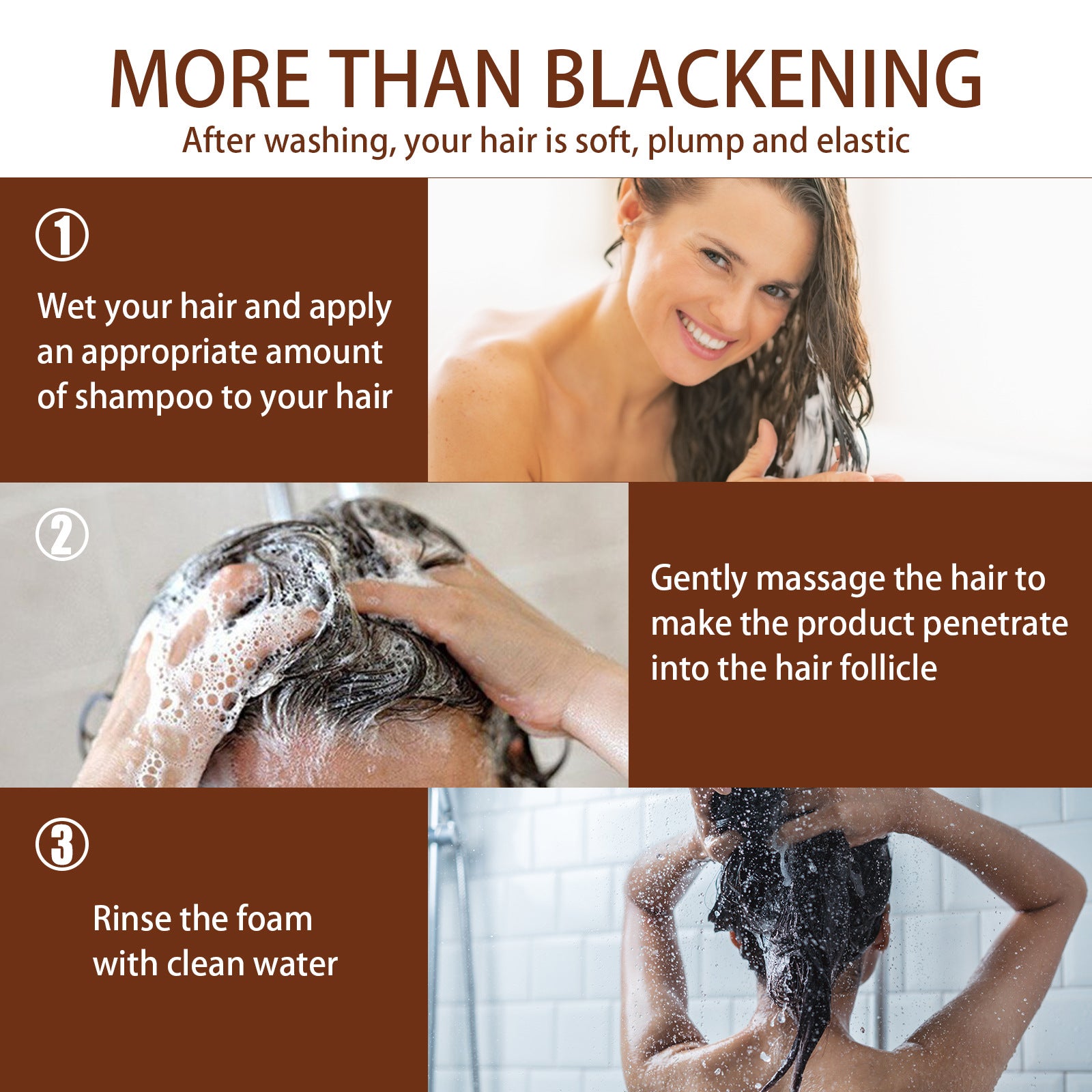 Deep Repair Hair Care Dandruff Removal Itching Relieving Shampoo