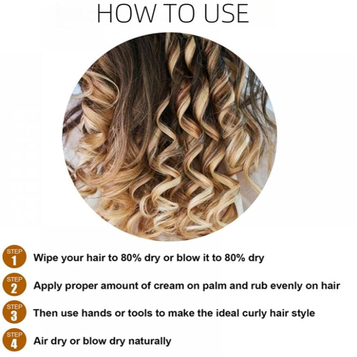Anti Frizz Moisturizing Curling And Styling Cream