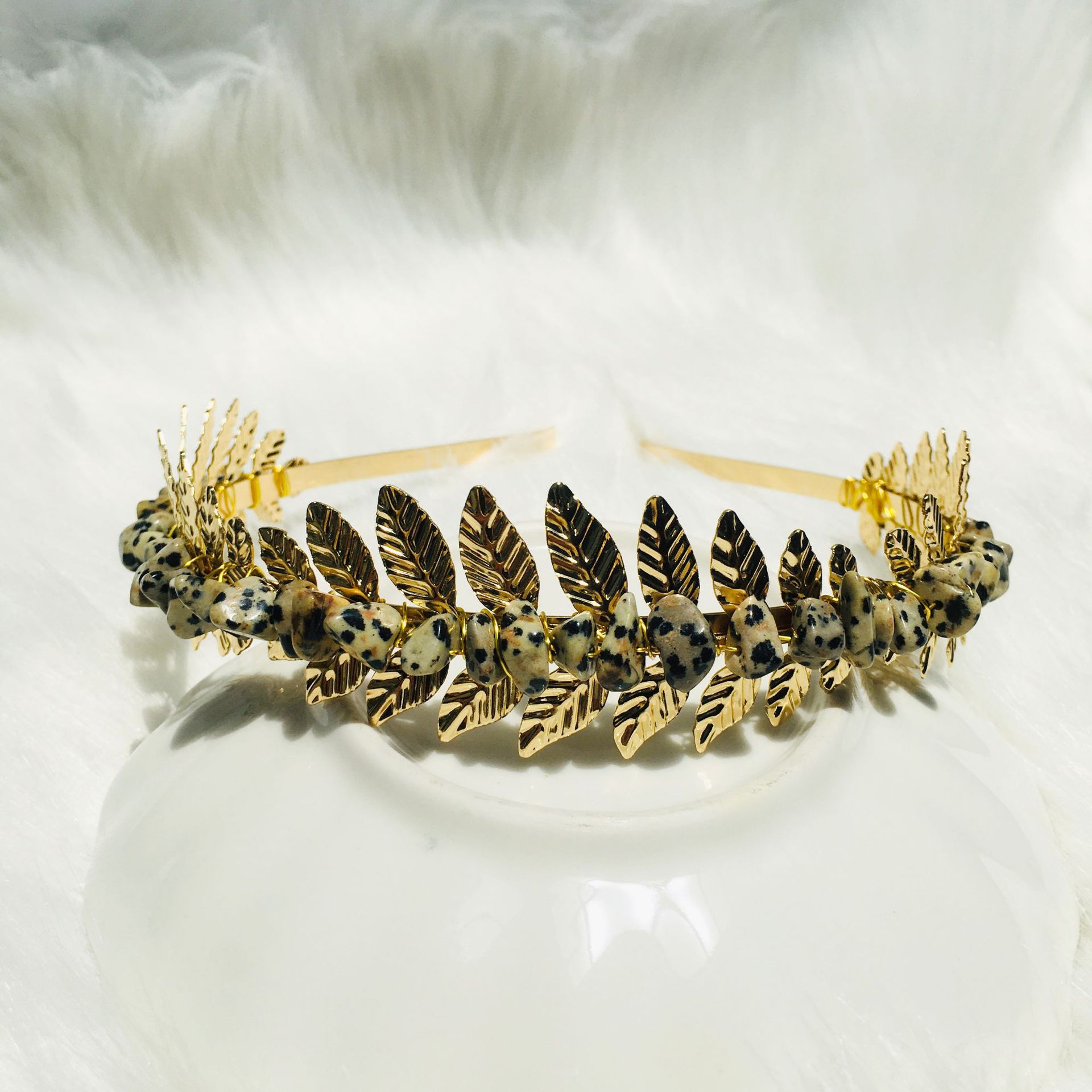 Natural Crystal Hairpin Creative Handmade DIY