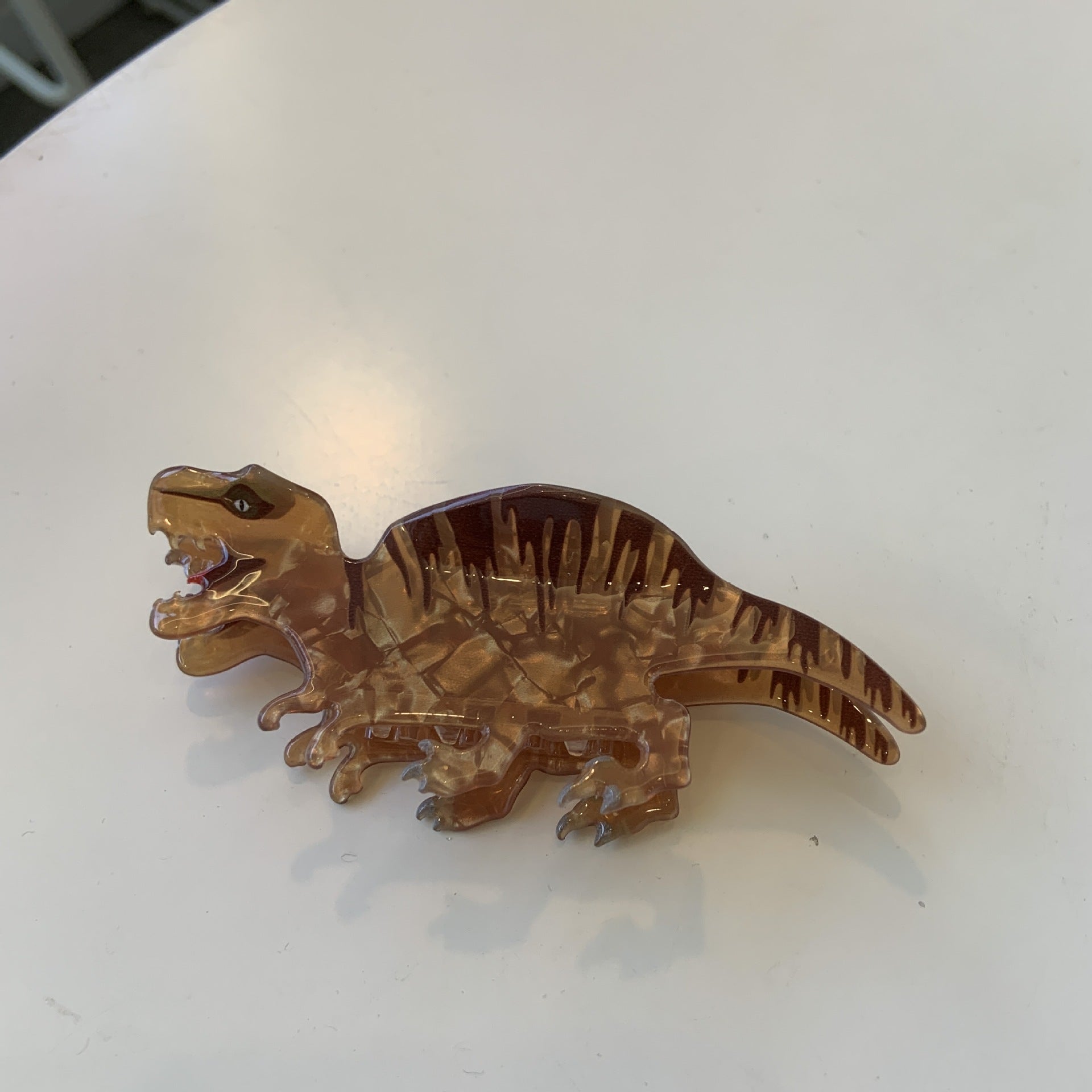 Dinosaur Acrylic Jaw Clip Cute Hairpin
