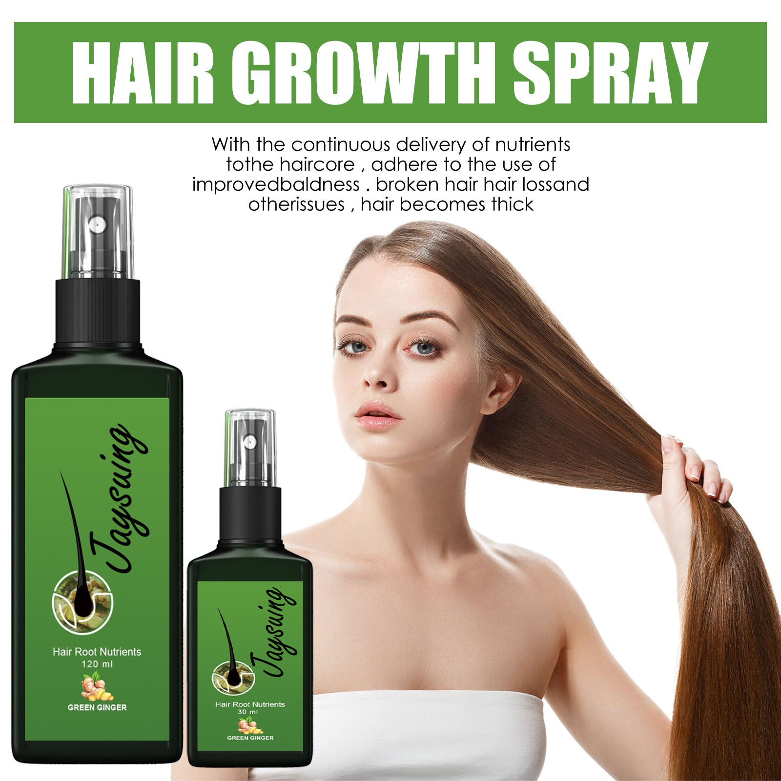Jaysuing Hair Dense Hair Liquid Strength Nourishing