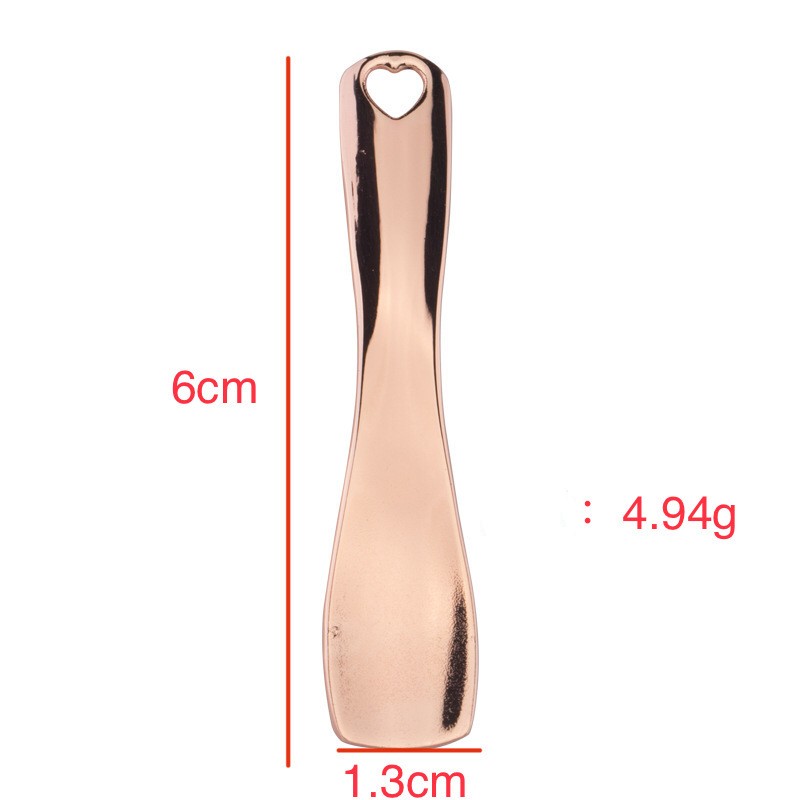 Zinc Alloy Metal Face Cream Spoon