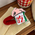 Cartoon Doll Sponge Bang Clip Hairpin