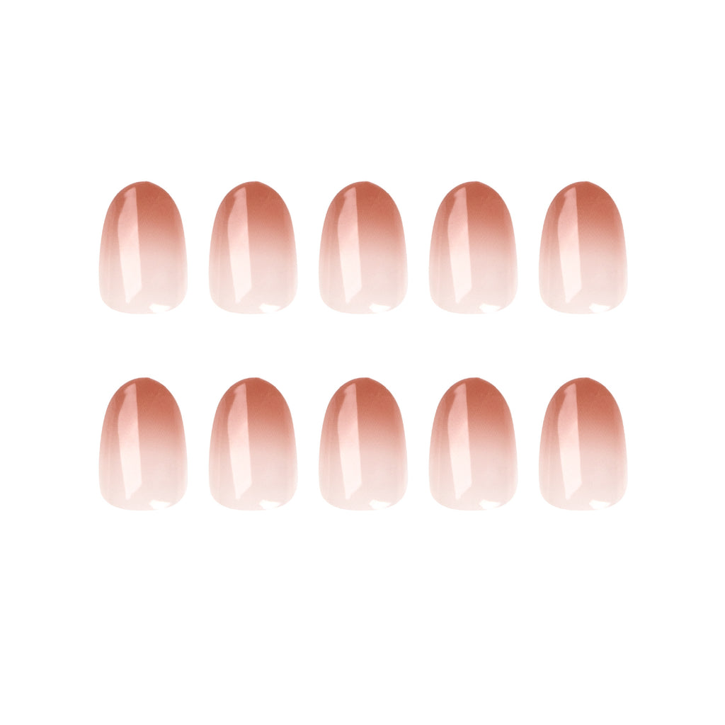 Wear Nail Tip Color Gradient Nail Sticker Removable Nail Tip