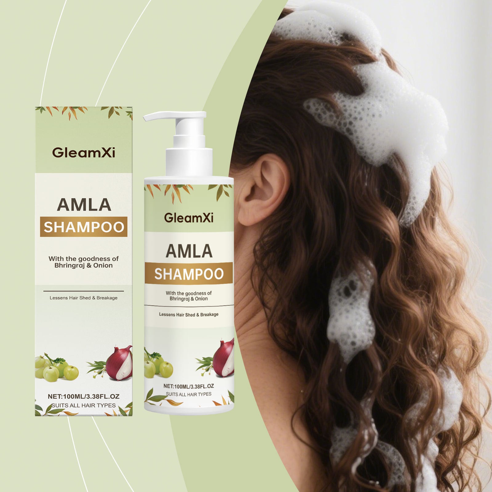 GleamXi Emblic Fruit Refreshing Shampoo