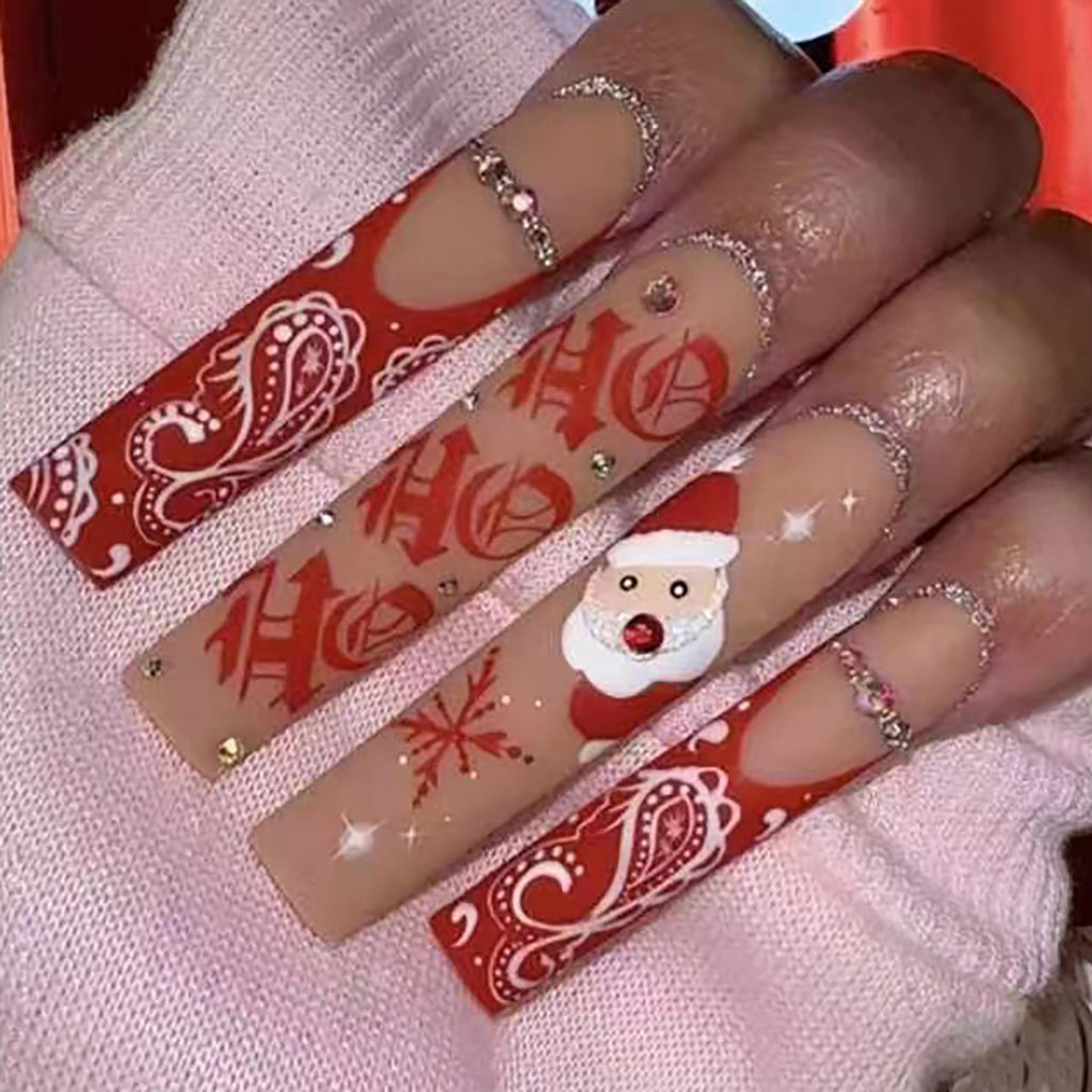 Manicure Long Fake Nail Patch