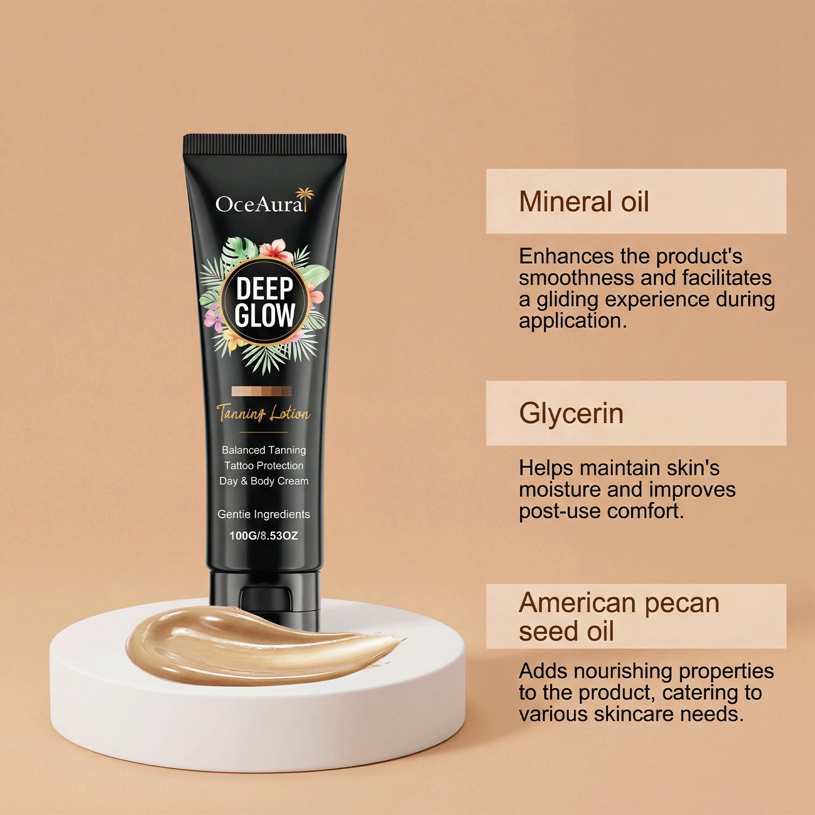 Brightening Tanning Cream
