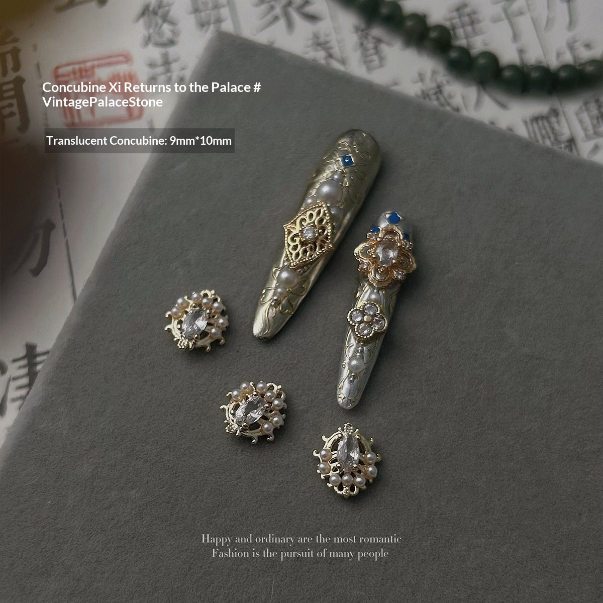Wearable Nail Rhinestones For Manicure Decorations