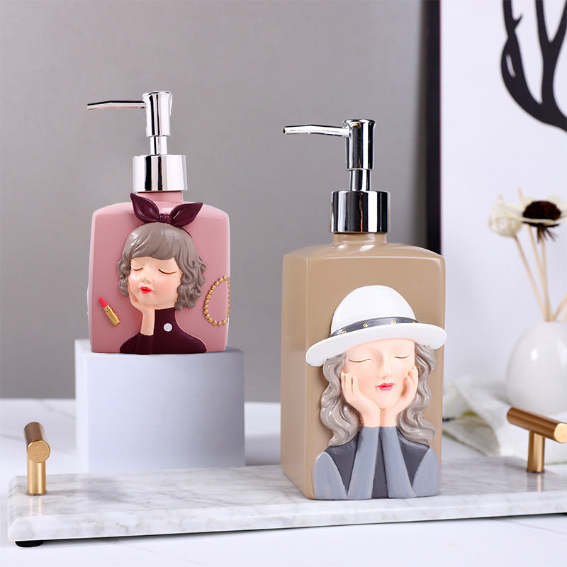 Shower Gel Shampoo Hand Sanitizer Bottle Resin Craft Gift