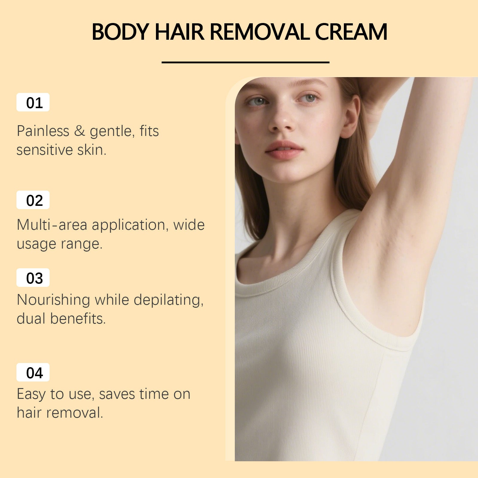 Turmeric Hair Removal Cream