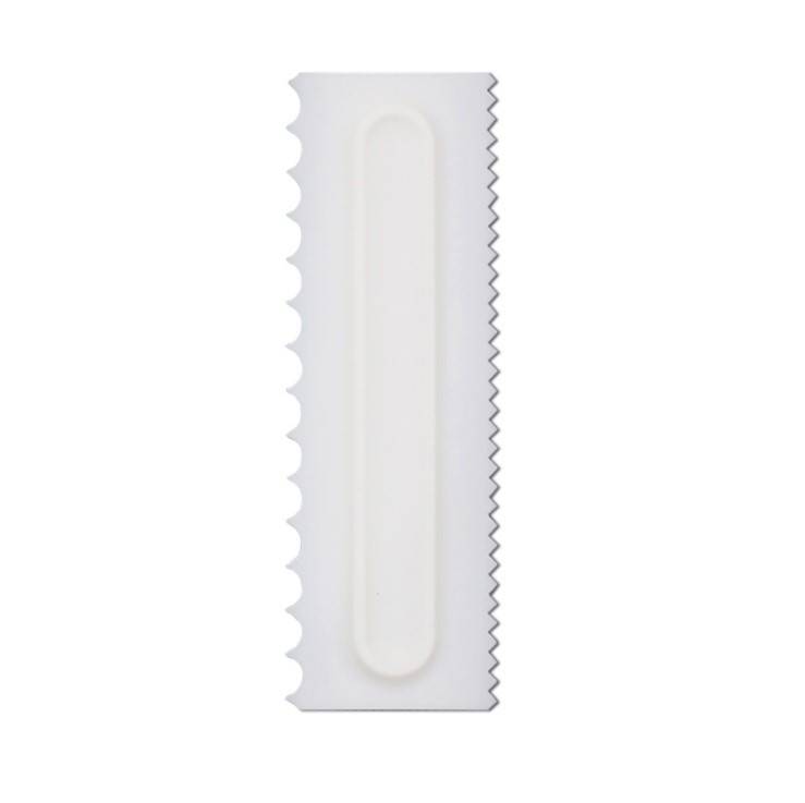 Cream scraper comb plastic scraper