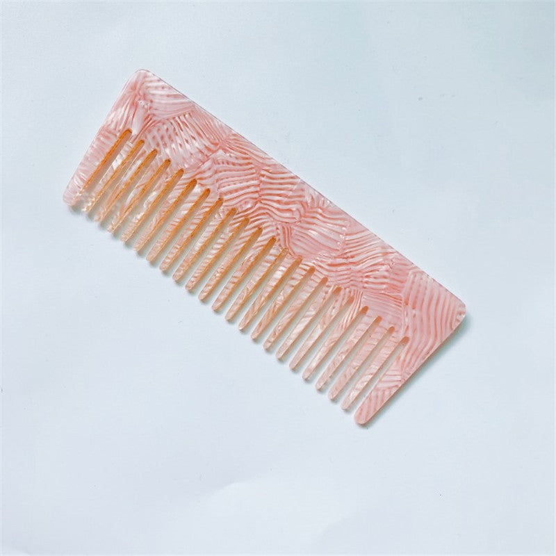 Women's Acetate Antistatic Scalp Massage Comb
