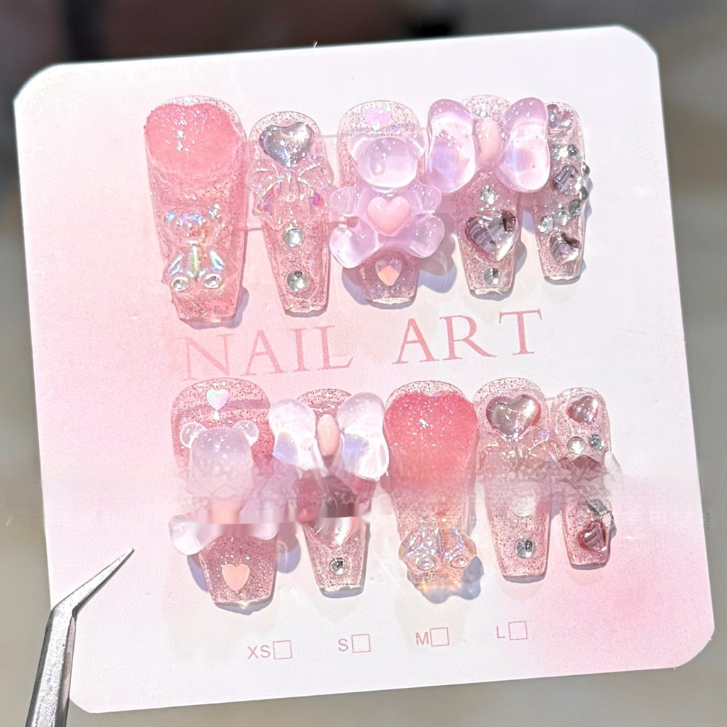 Handmade Wearable Nail Tip Finished Product