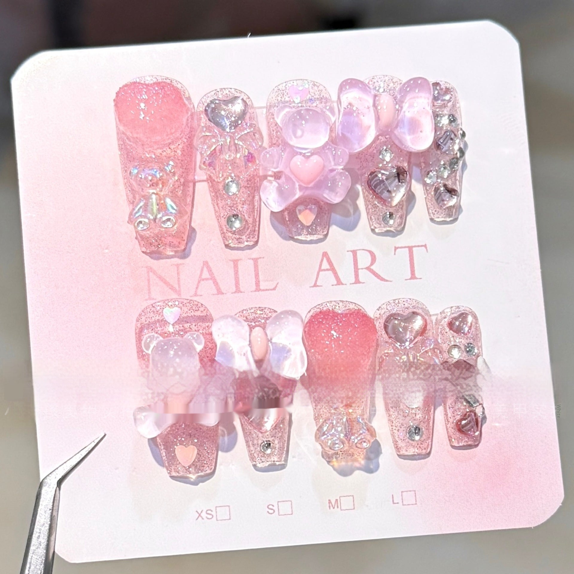 Handmade Wearable Nail Tip Finished Product