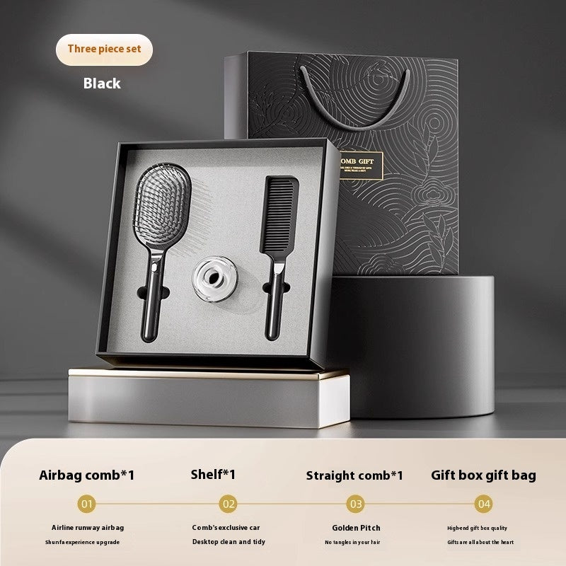 Airbag Comb Gift Set Light Luxury And Simplicity Style Business Suit