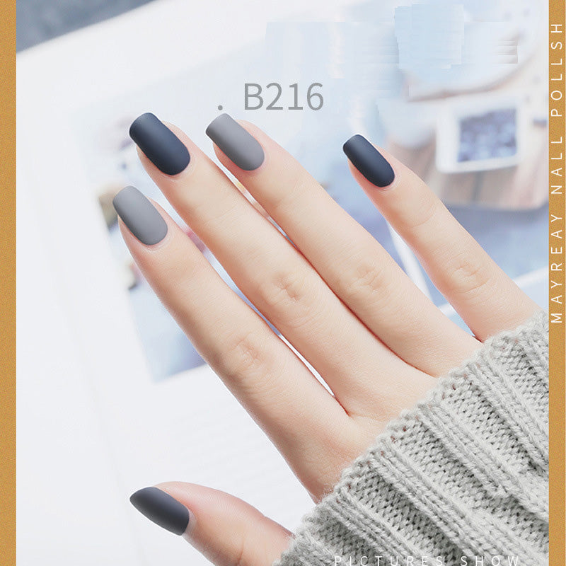 Bolanya No-bake Whitening Quick-drying Matte Nail Polish