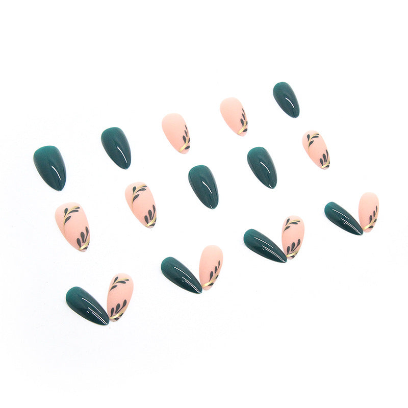 Bright Frosted Double Nail Art