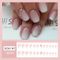Women's Gradient Jelly Powder Nail Sticker