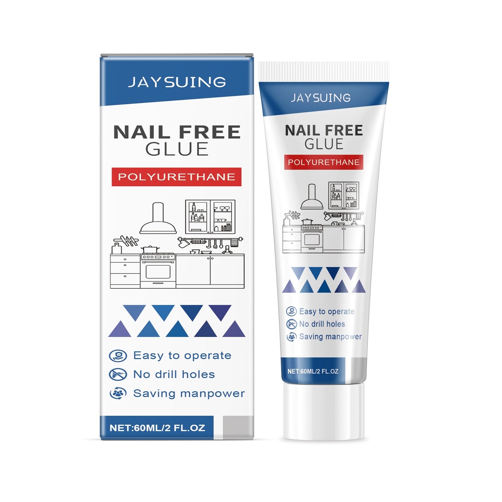 Jaysuing Nail Free Glue