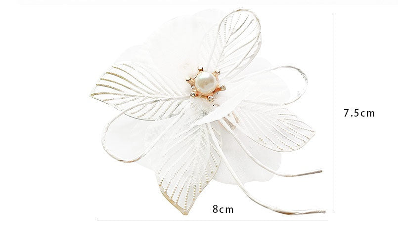Bride Pin Silk Flower Flower Hair Accessories