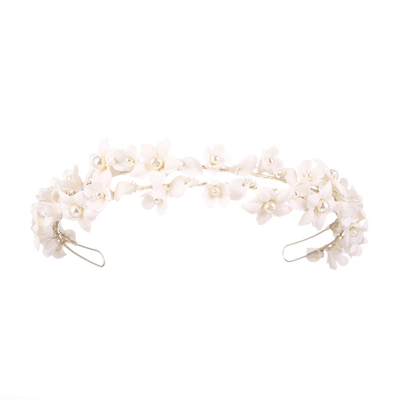 Floral Crown Headdress Women's Headband
