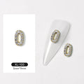 3D Digital Explosion Gold Nail Jewelry Diamond Accessories