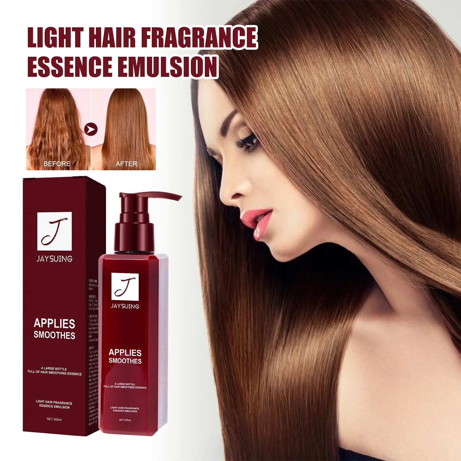 Jaysuing Hair Repair Damaged Dry Manic Moisturizing Soft Hair Conditioner