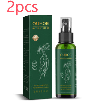 Ouhoe Ginseng Hair Growth Liquid Spray To Prevent Hair Loss