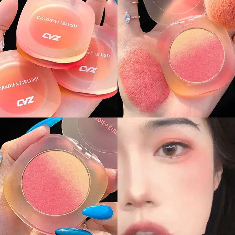 CVZ Gradient Blush Palette Is Not Easy To Fly Off Powder