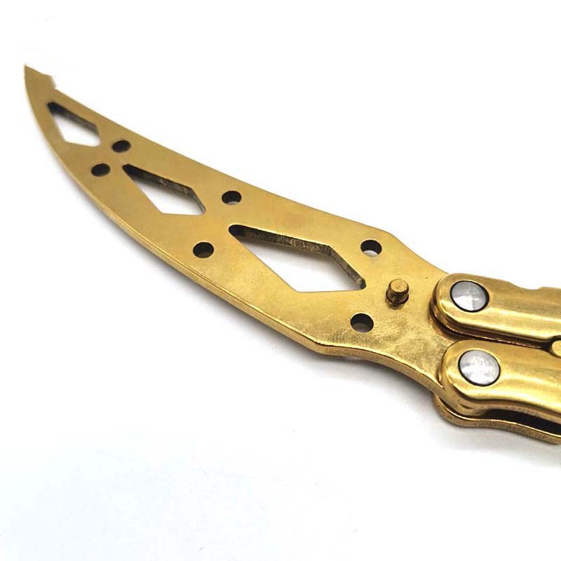 Butterfly Blade Practice Shake Hand Knife Comb Folding Toy