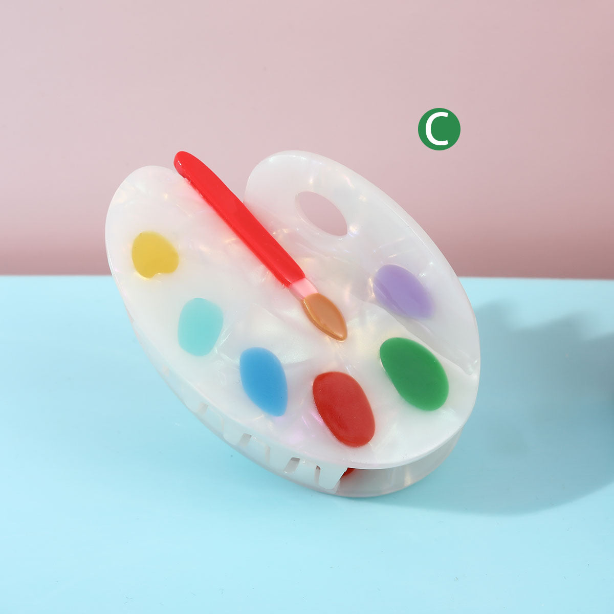 Female Creative Versatile Stationery Series Acetate Hair Clip