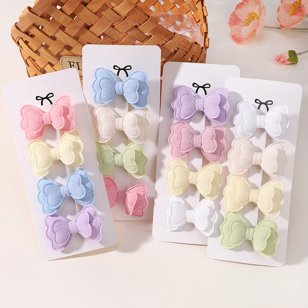 Double Butterfly Barrettes Suit