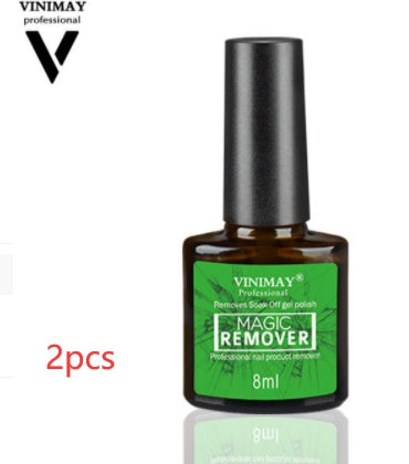 Alduos Nail Polish Burst Magic Nail Polish Remover  Fast Soak Off Sticky  Nail Gel Polish Degreaser Cleaner