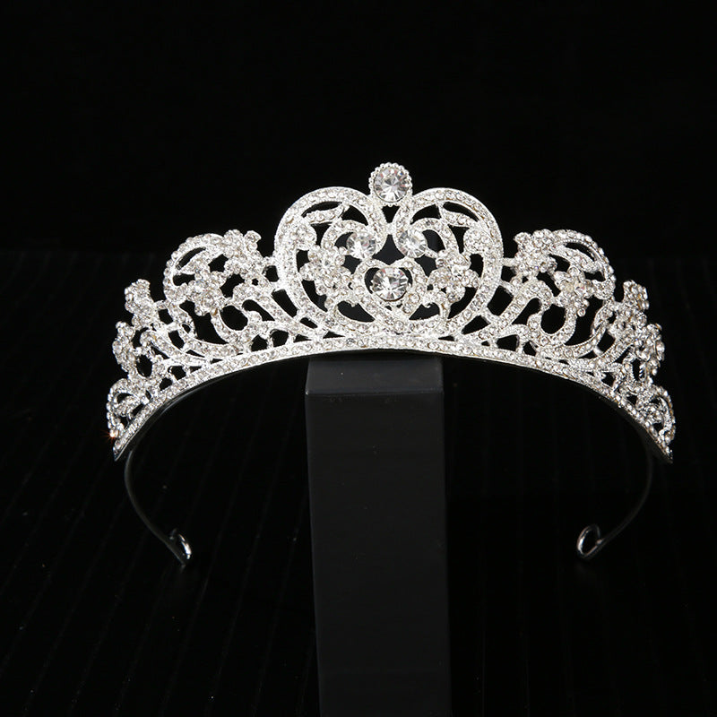 Crown Bride Wedding Zirconia Stone