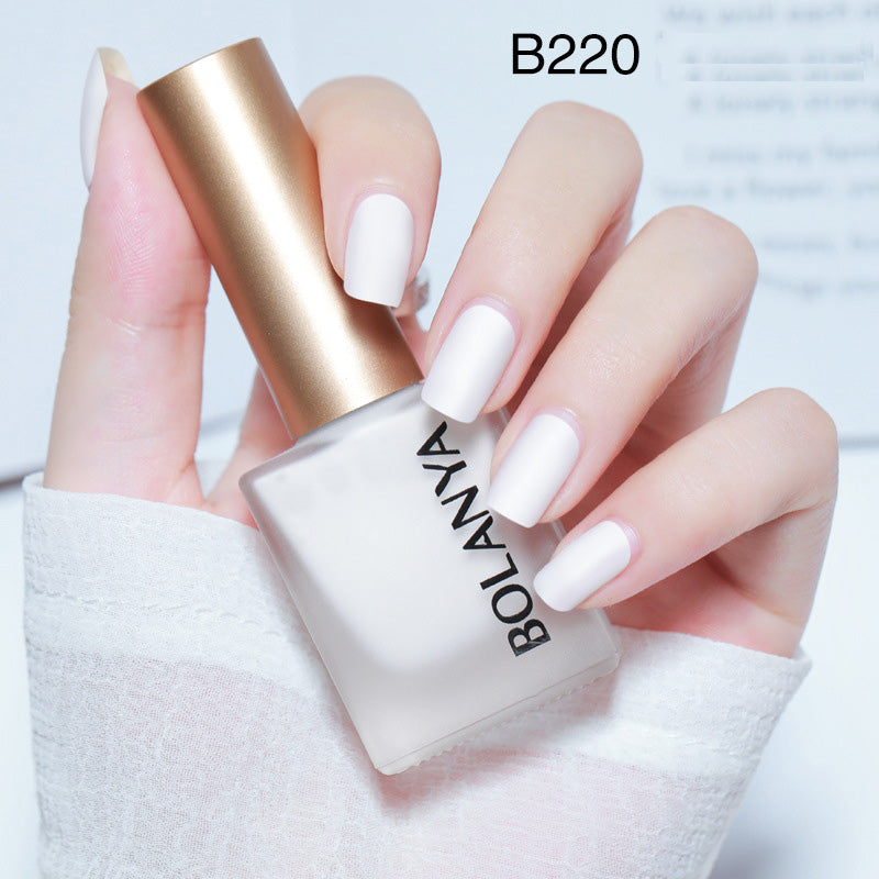 Bolanya No-bake Whitening Quick-drying Matte Nail Polish