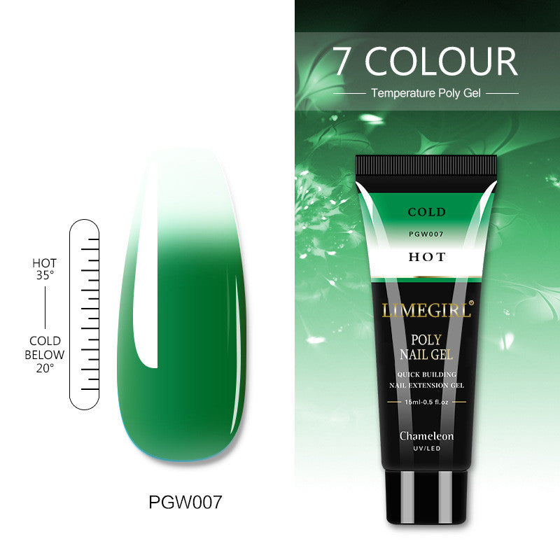 LimeGirl Vegetable Nail Polish Free Paper Support Painless Extension Nail