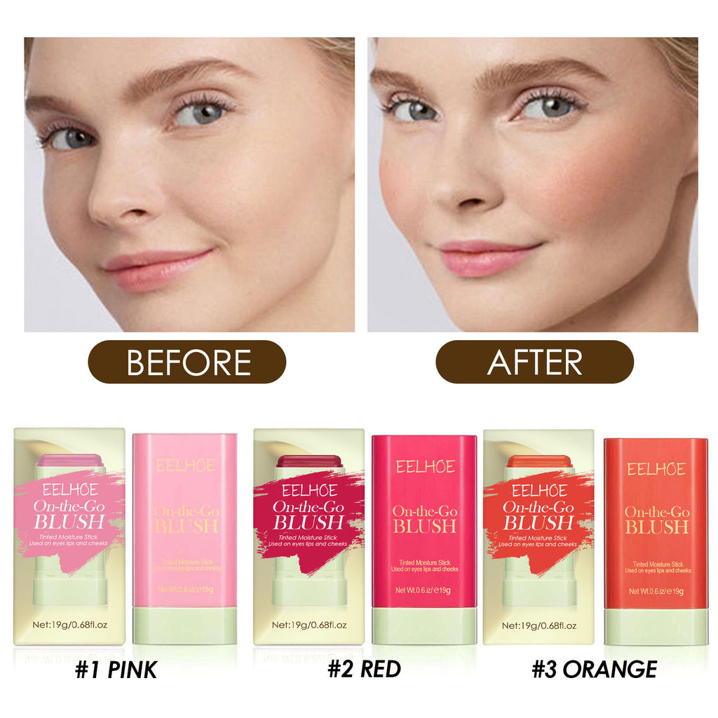 Eelhoe Brightening And Repairing Three-dimensional Highlight Delicate Waterproof Multifunctional Blush Stick