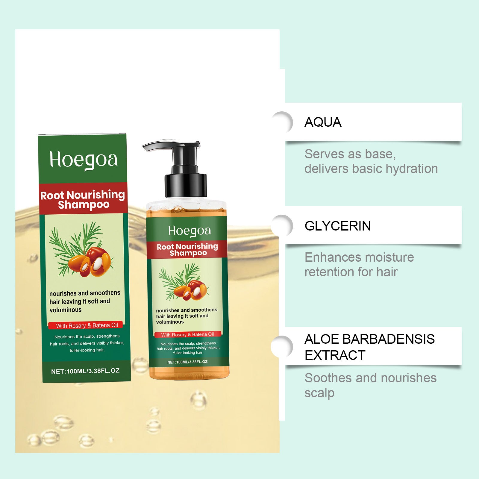 HoeGoa Plant-Extract Moisturizing Shampoo