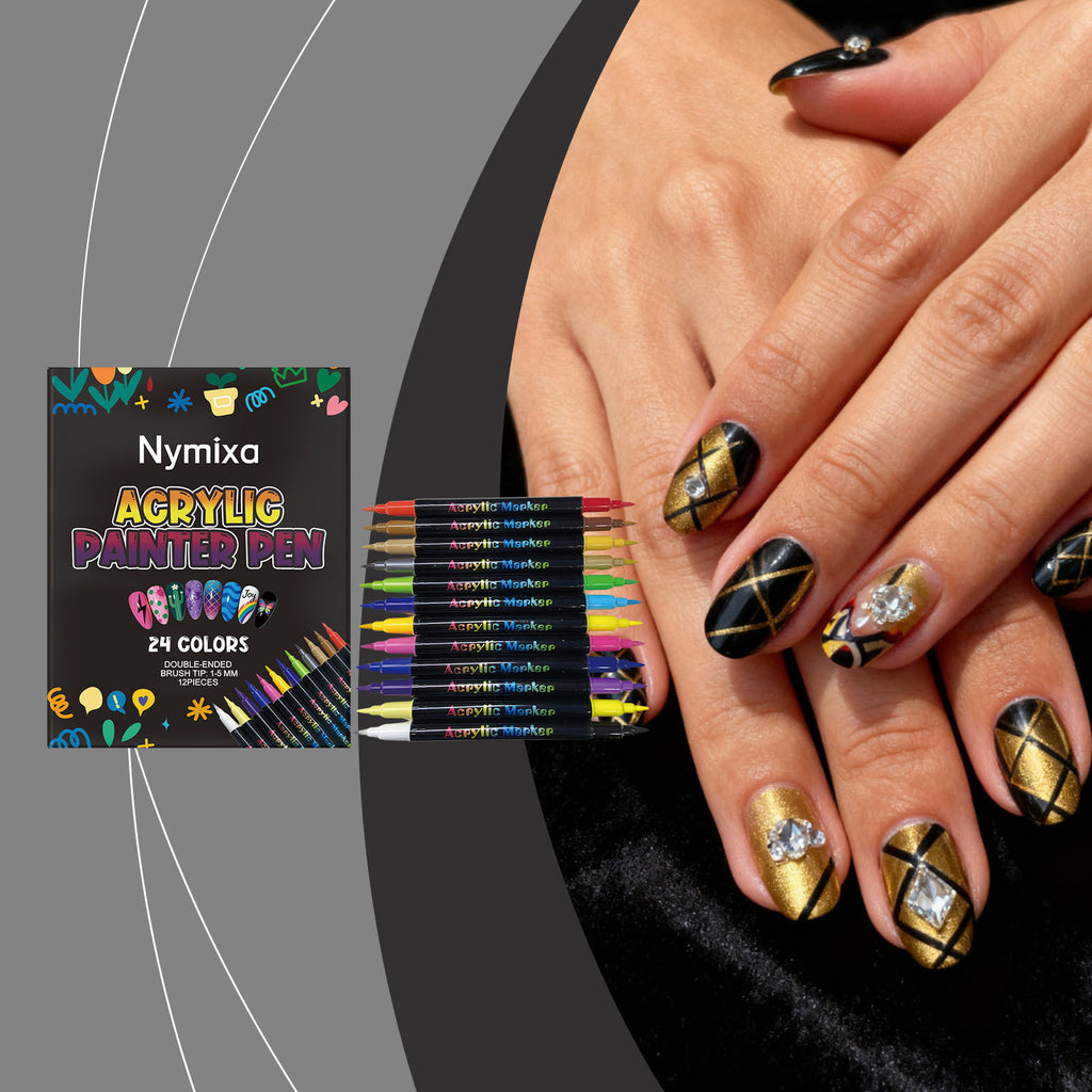Nymixa Double-ended Nail Art Pen Set