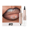 Dual-ended 2-in-1 Makeup Lip Glaze