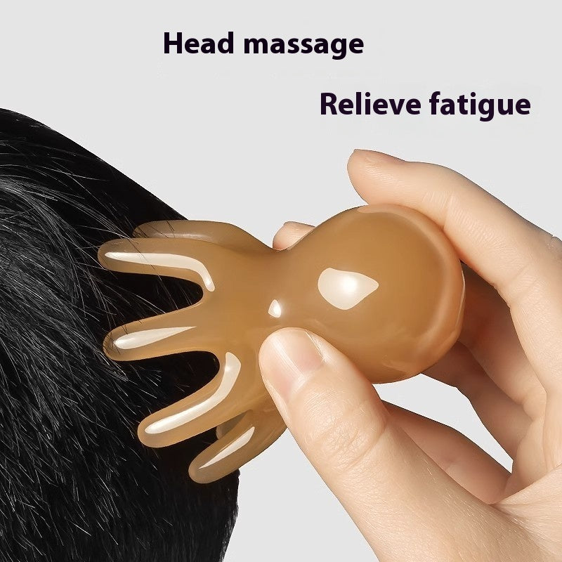 Octopus Massage Comb Head Meridian Scalp