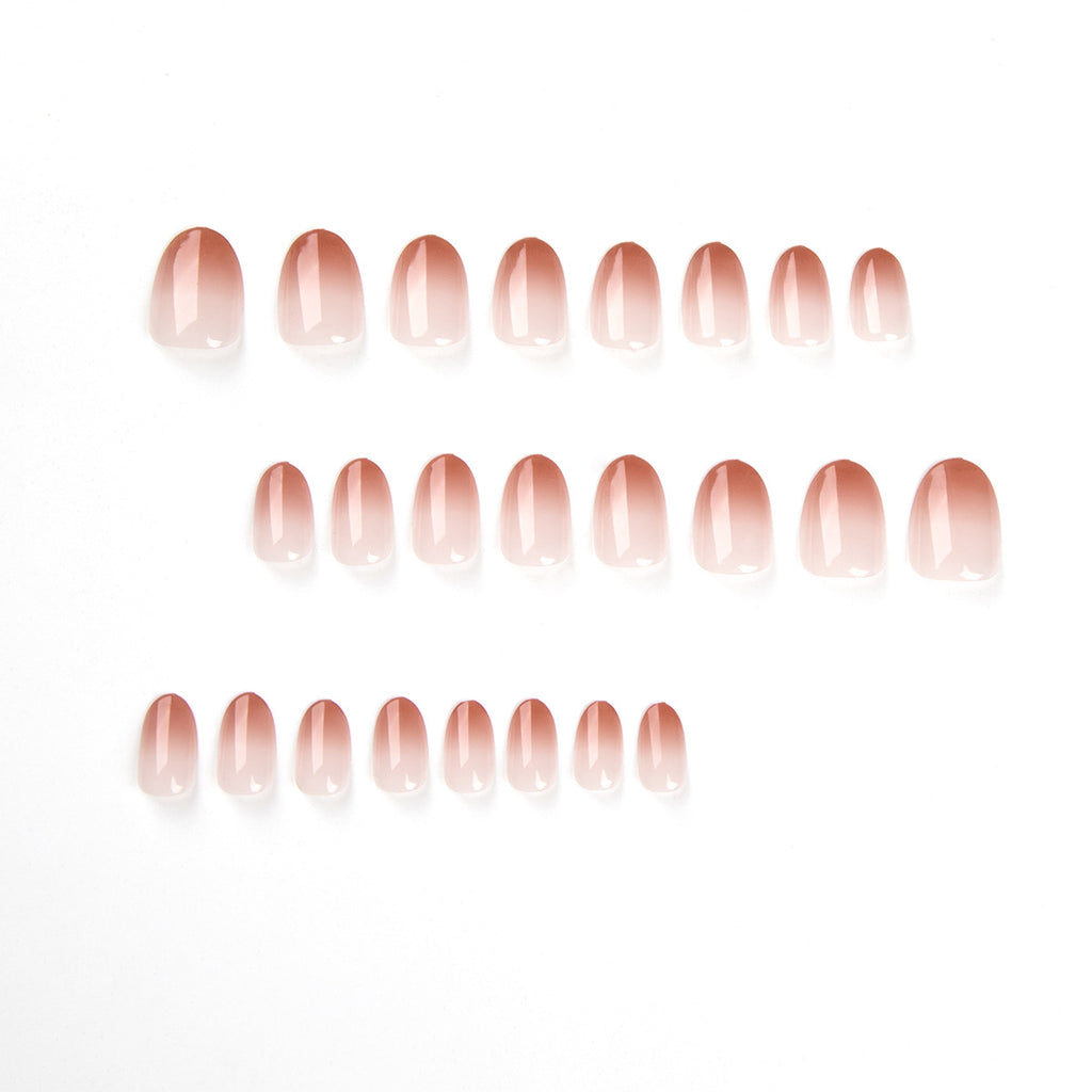 Wear Nail Tip Color Gradient Nail Sticker Removable Nail Tip