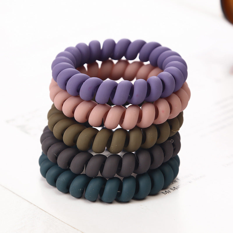 Bold High-stretch Phone Cord For Hair Tie