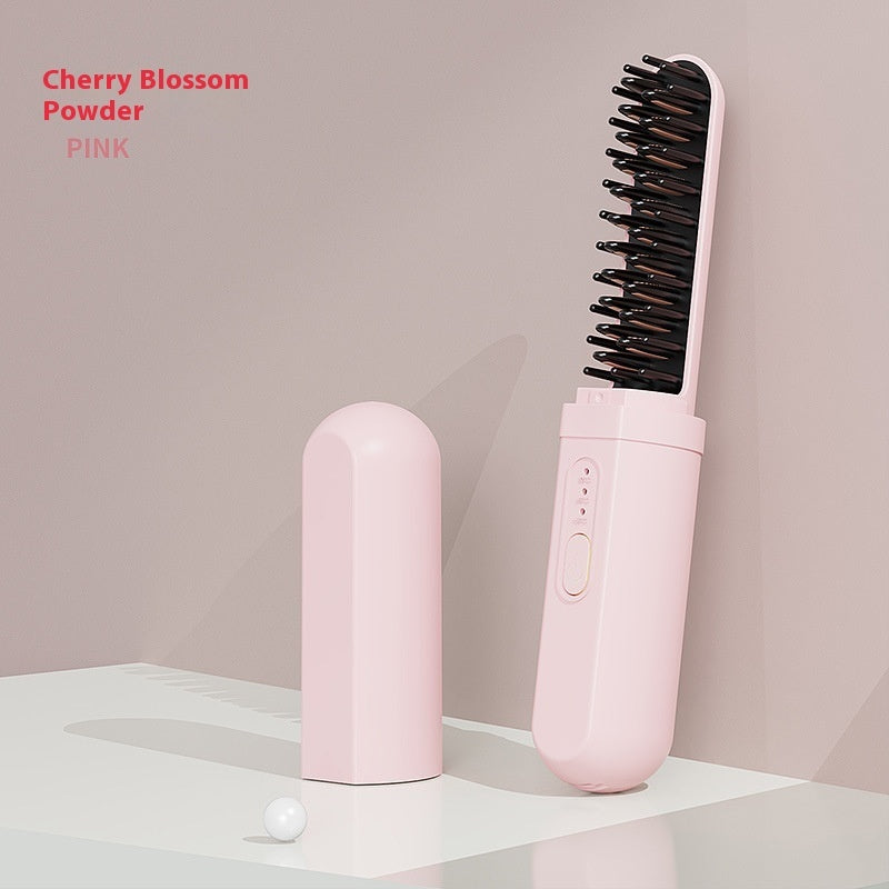 Wireless Capsule Straight Comb Anion Does Not Hurt Hair Portable Mini