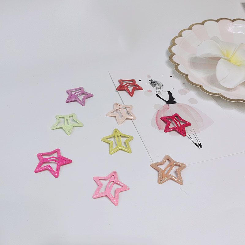 Mini Love Pet BB Clip Colorful Drip Glue Candy Dog Headwear