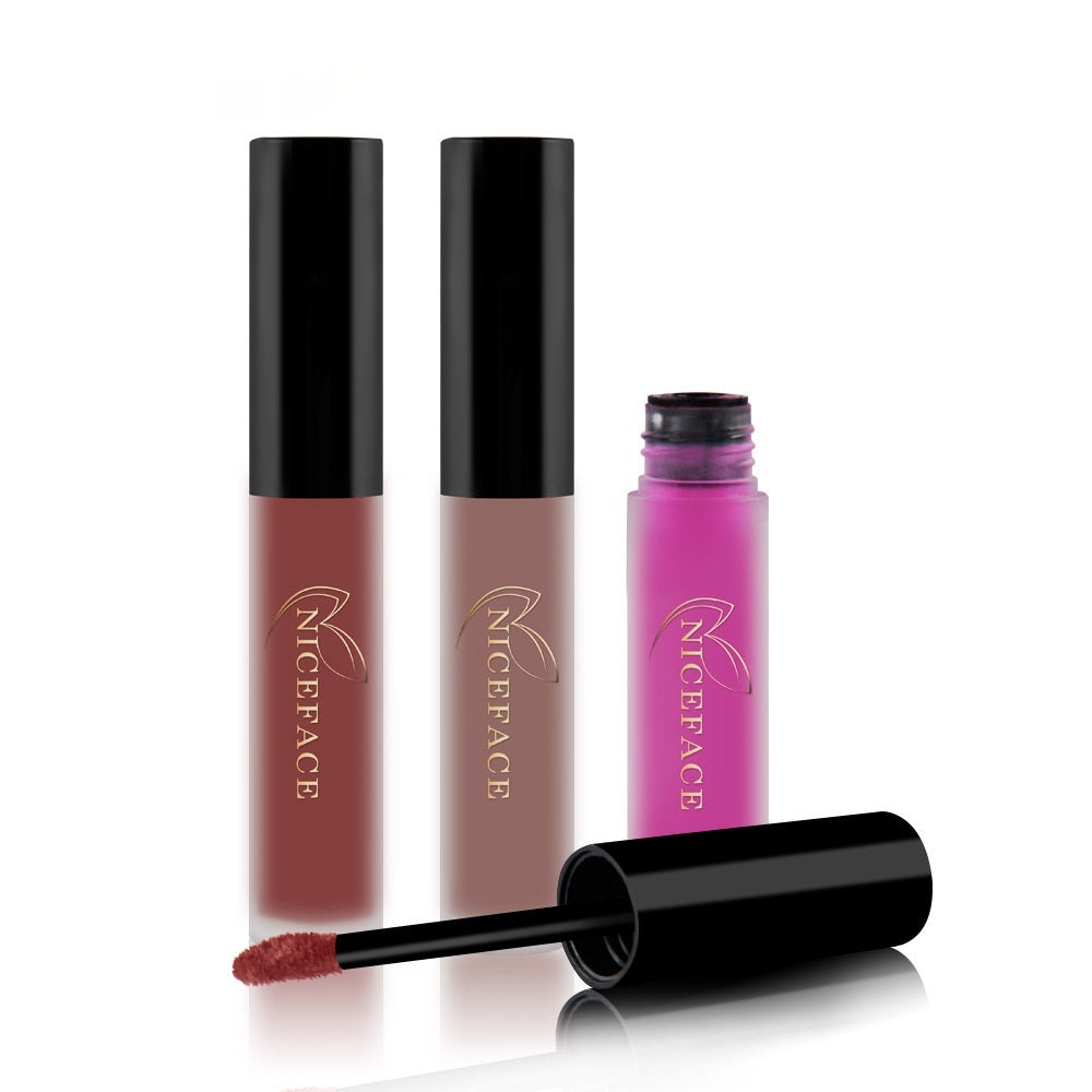 Matte Finish Non-fading Longlasting Lip Gloss Non-nourishing Lipstick