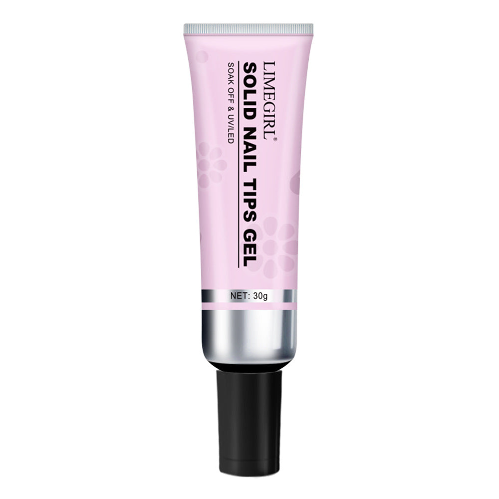 LimeGirl Manicure Solid State Nail Tip Wear Nail Glue